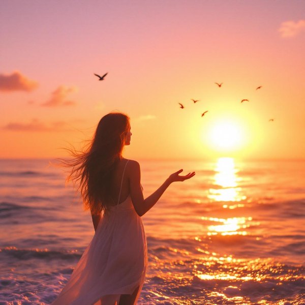 在斜陽等待明天